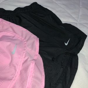 Black and Pink Nike Shorts